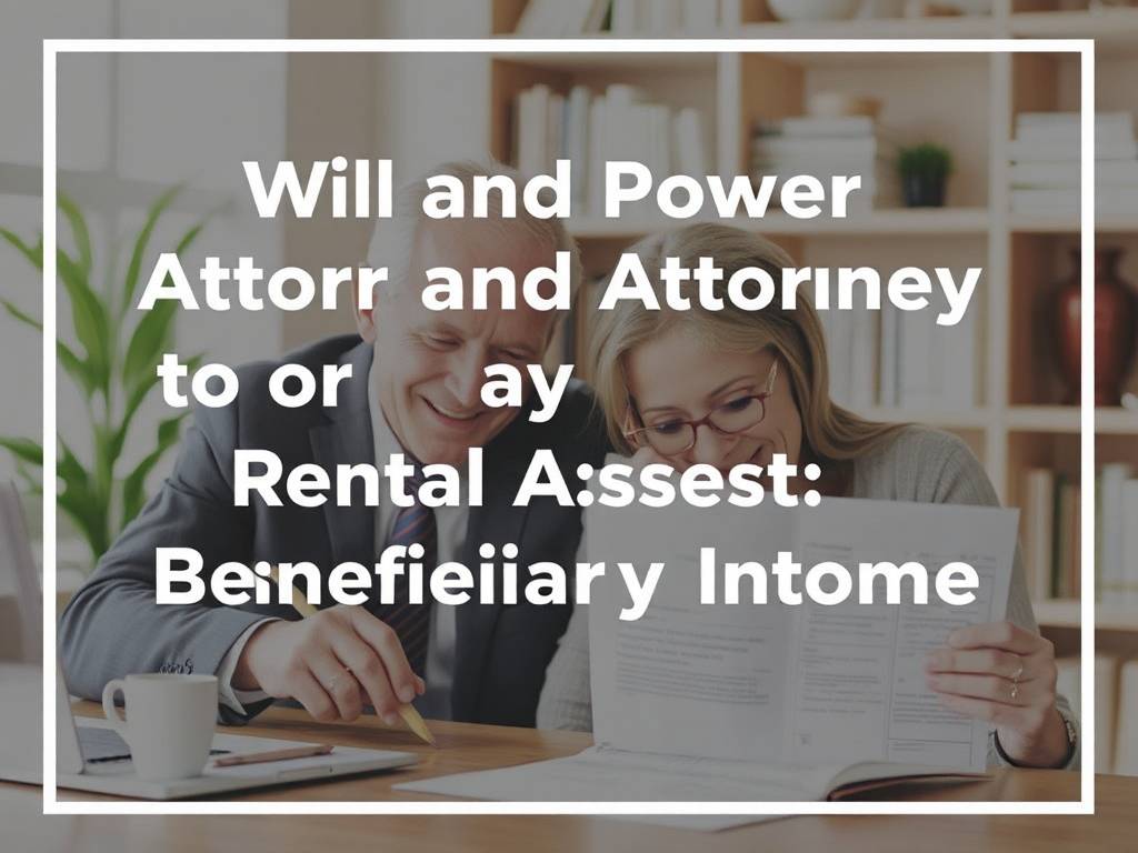 Will and Power of Attorney for Rental Assets: Ensure Beneficiary Income