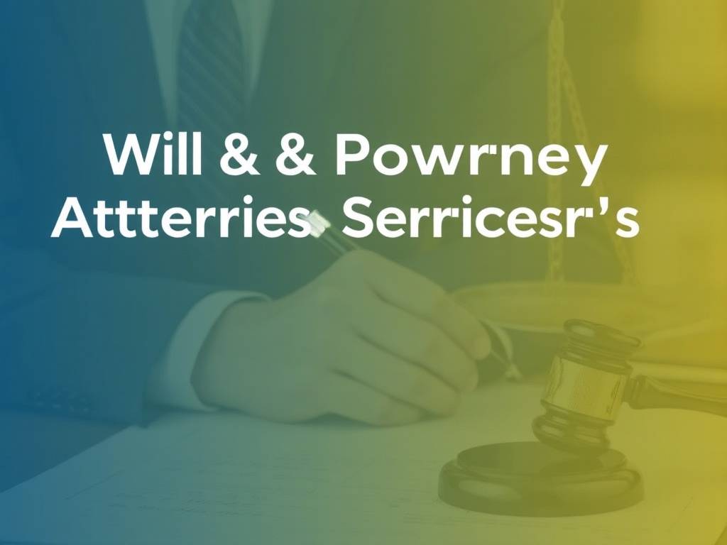 Will & Power of Attorney Services: Custom Asset Protection Plans(1) Will & Power of Attorney Services: Custom Asset Protection Plans(1)