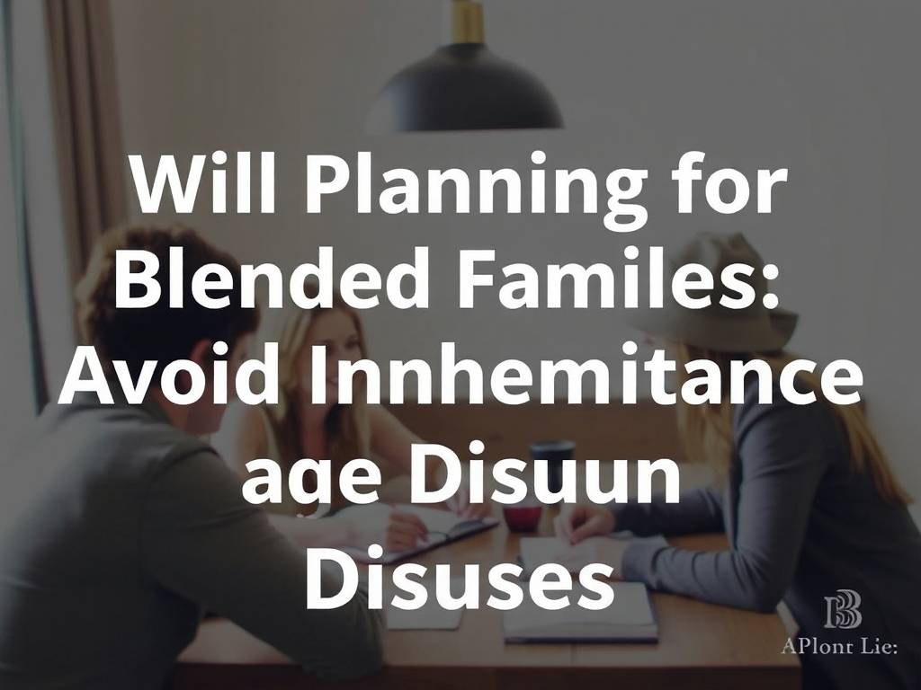 Will Planning for Blended Families: Avoid Inheritance Disputes