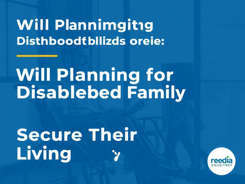 Will Planning for Disabled Family Members: Secure Their Living(1)