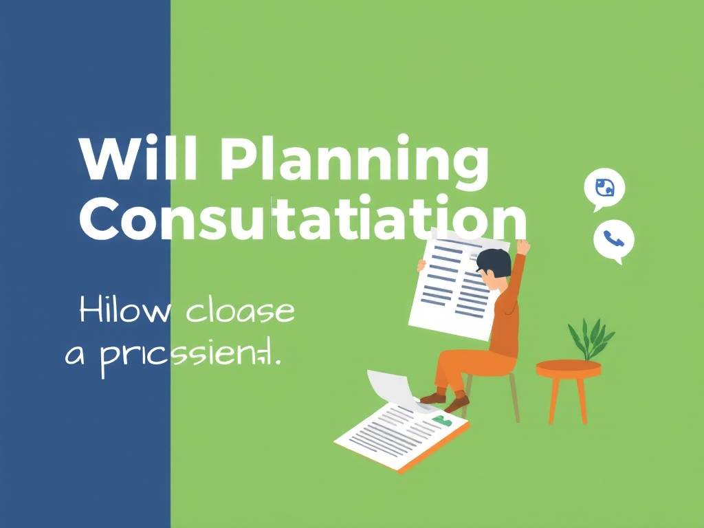 Will Planning Consultation Guide: How to Choose a Professional Advisor(1)