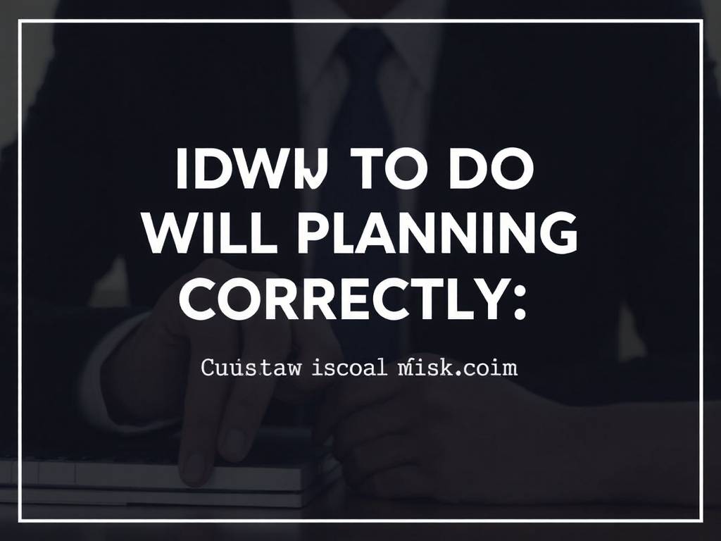 How to Do Will Planning Correctly: Expert Tips and Advice
