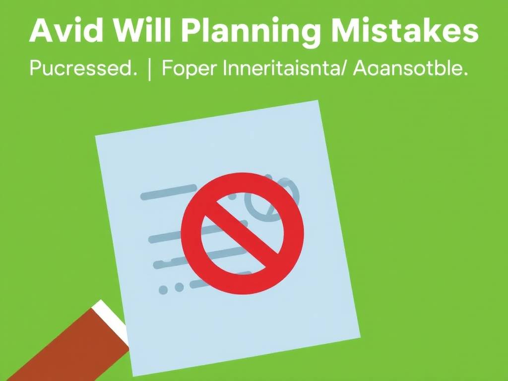 Will Planning Mistakes to Avoid: Protect Your Inheritance Arrangement