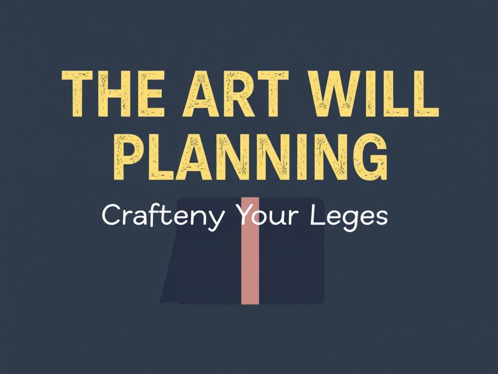 The Art of Will Planning: Crafting Your Legacy