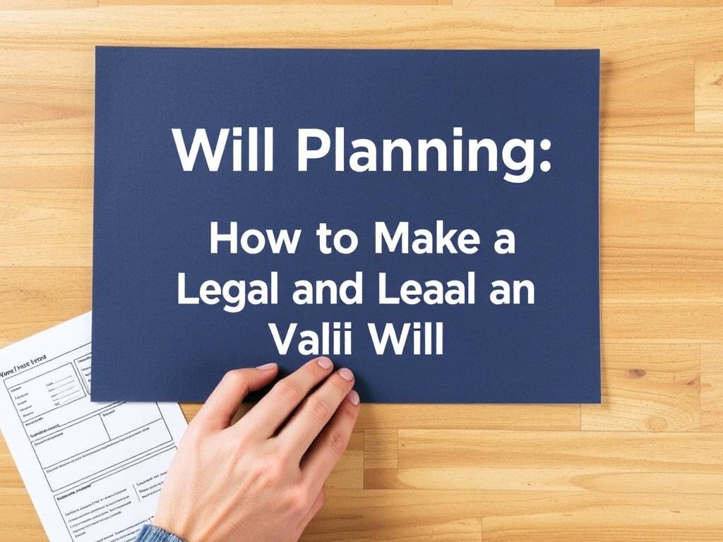 Complete Analysis of Will Planning: How to Make a Legal and Valid Will(1)