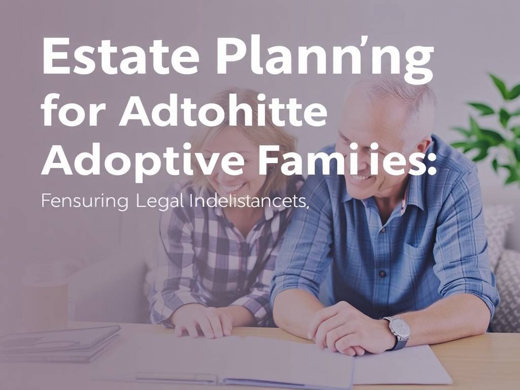 Estate Planning for Adoptive Families: Ensuring Legal Inheritance Rights