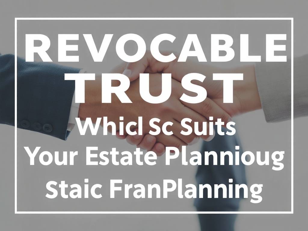 Revocable vs. Irrevocable Trust: Which Fits Your Estate Planning