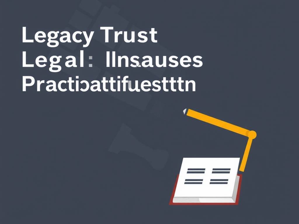 Legacy Trust Legal Clauses Practical Interpretation