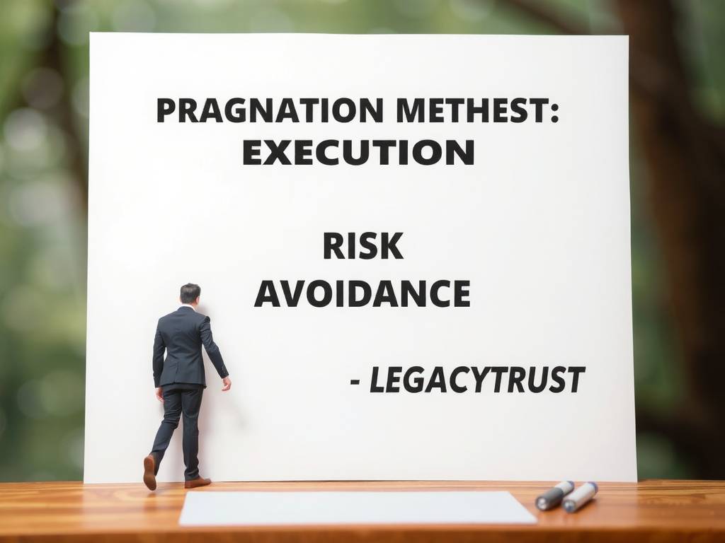 Legacy Trust Execution Risk Avoidance Methods